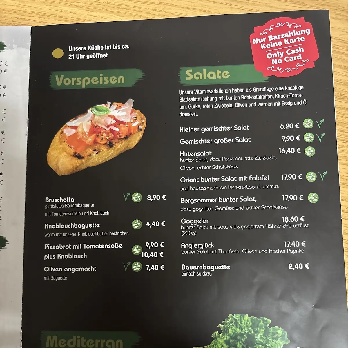 Speisekarte photo 3