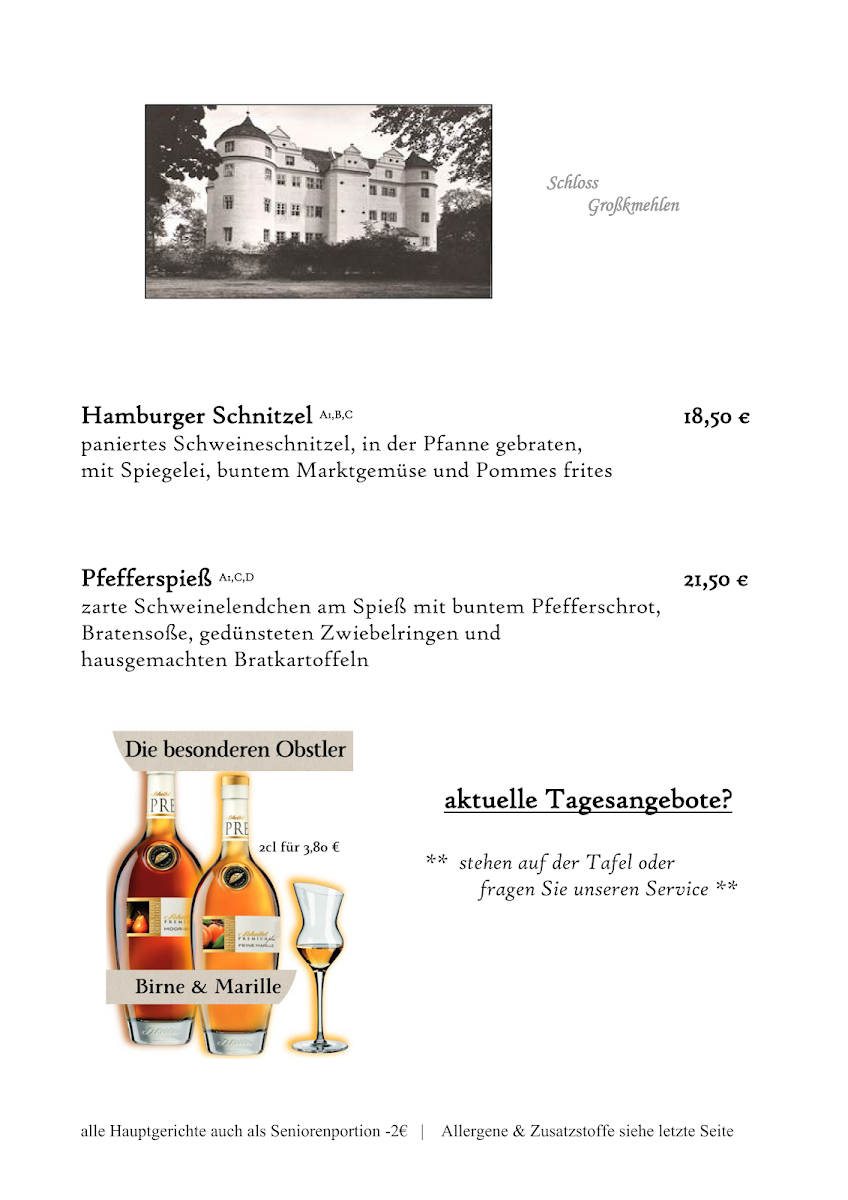 Speisekarte photo 9