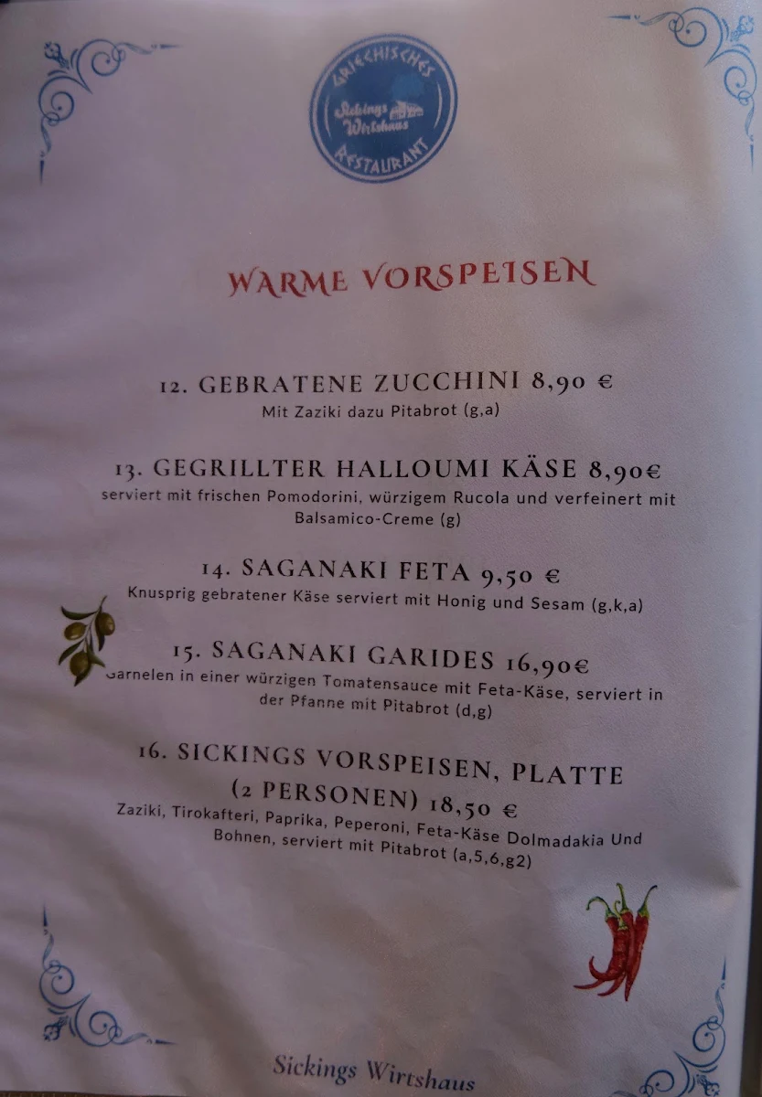 Speisekarte photo 7
