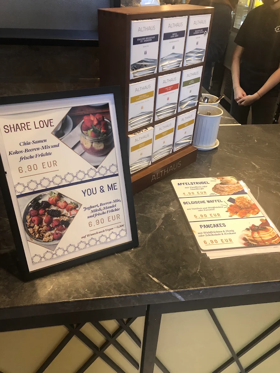 Speisekarte, Barachel Café