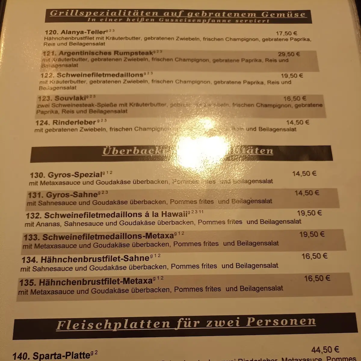 Speisekarte photo 1