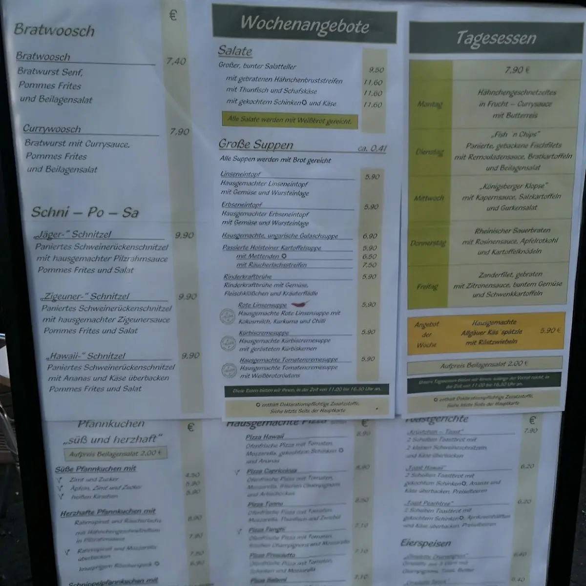 Speisekarte photo 4