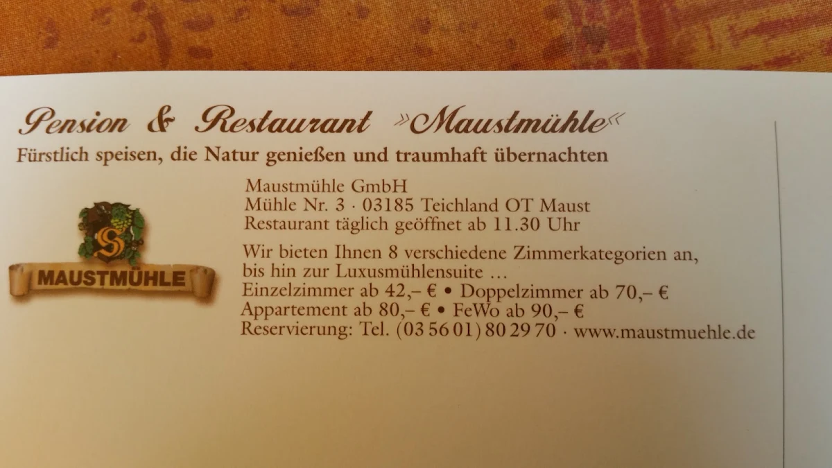 Speisekarte photo 4