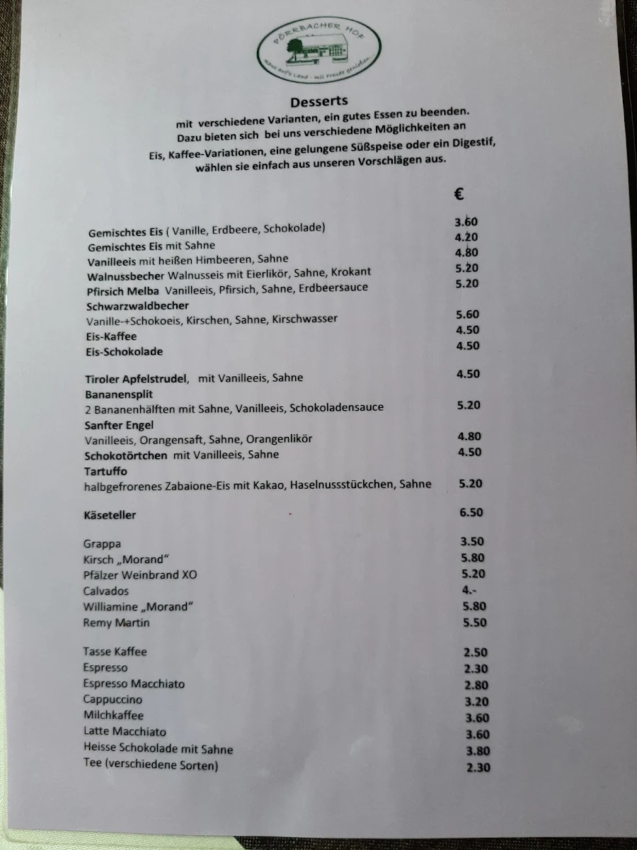 Speisekarte photo 3