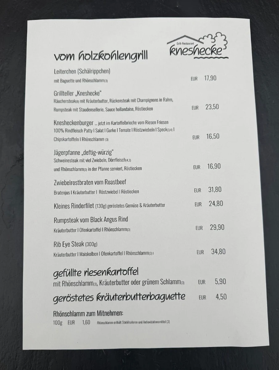 Speisekarte photo 1