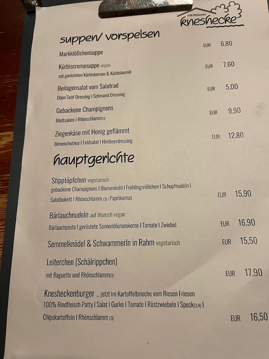 Speisekarte photo 6