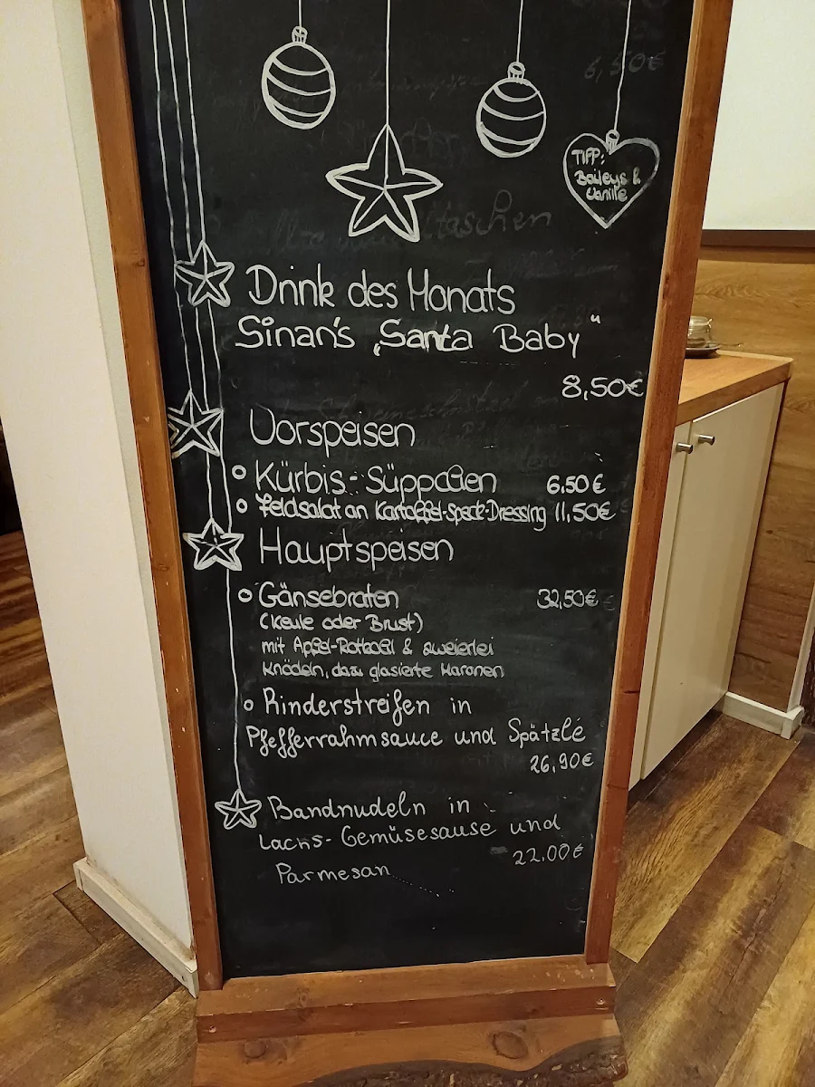 Speisekarte, Wirtshaus Guglhupf