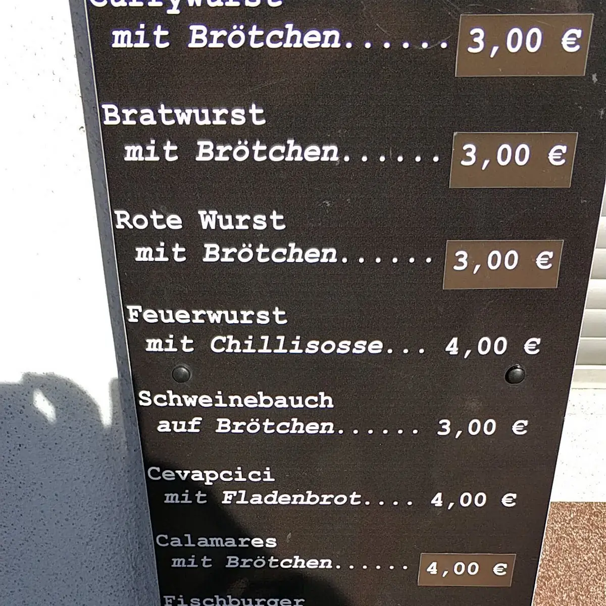 Speisekarte photo 2