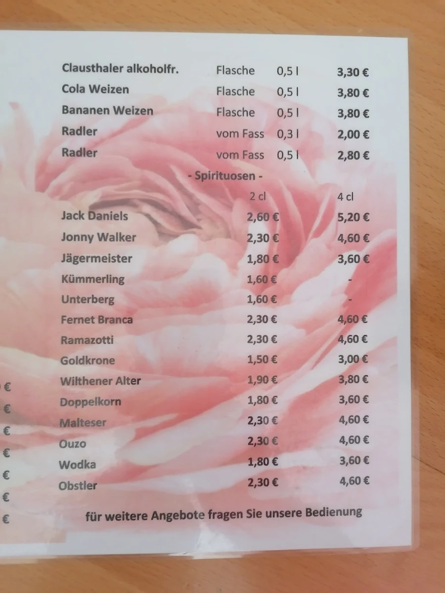 Speisekarte photo 3