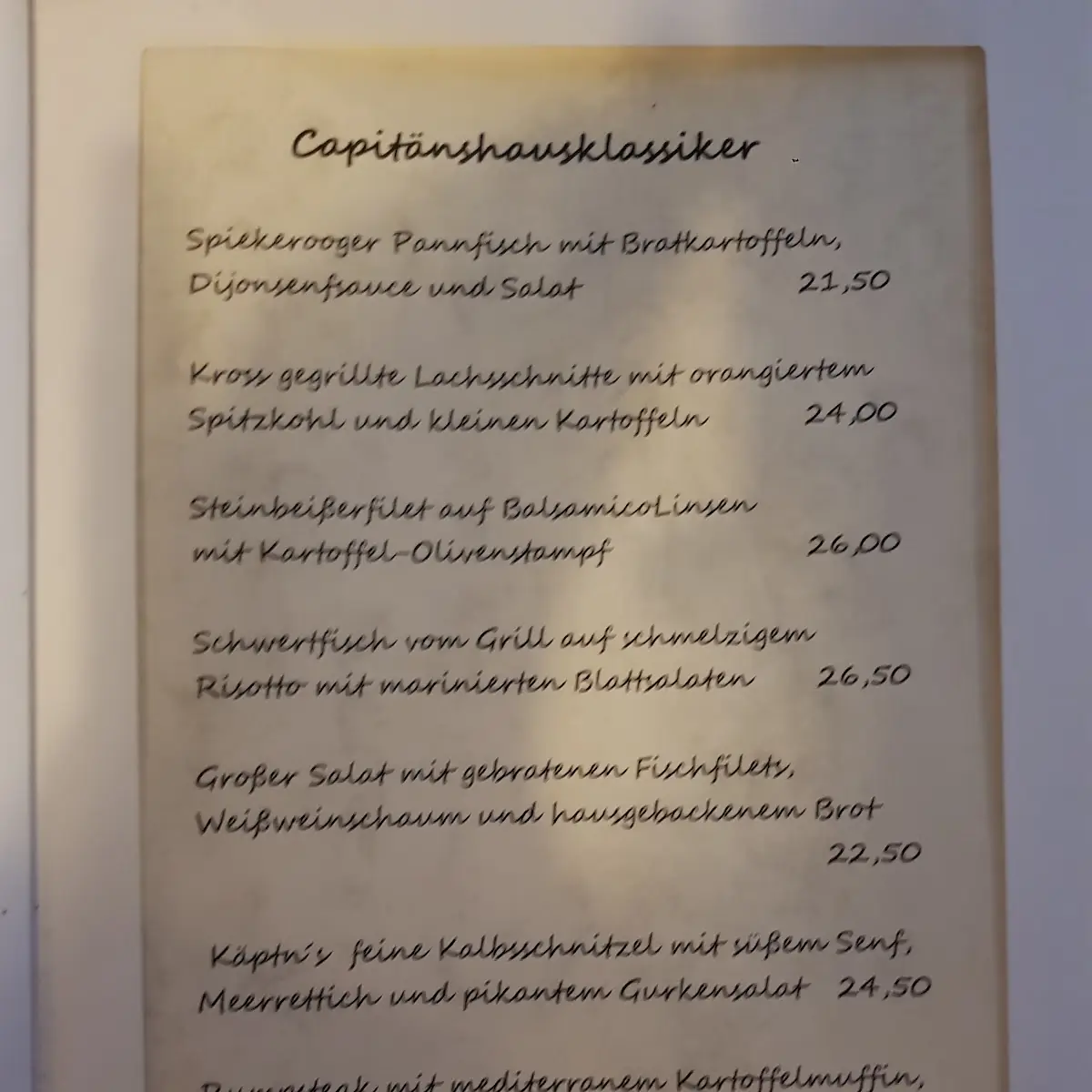 Speisekarte photo 3