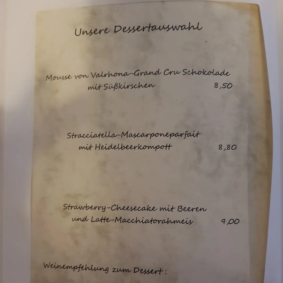Speisekarte photo 6