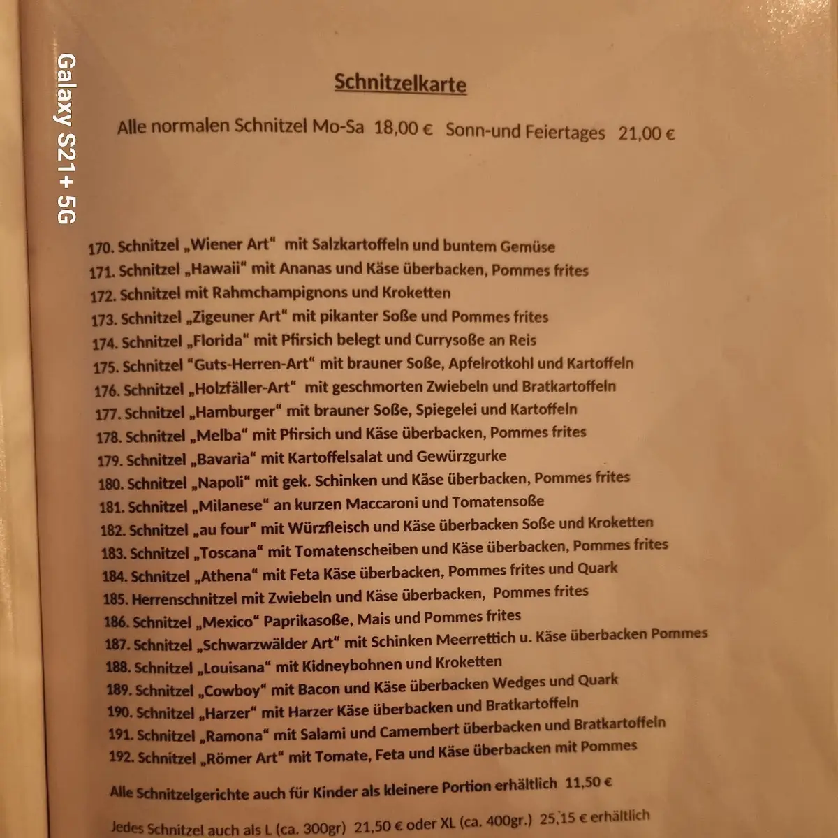 Speisekarte photo 6