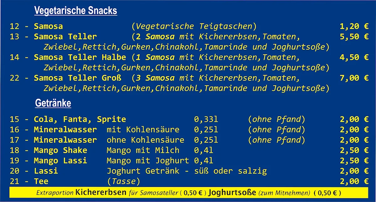 Speisekarte photo 4