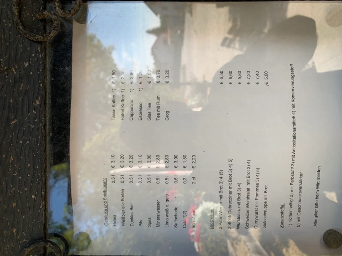 Speisekarte photo 2