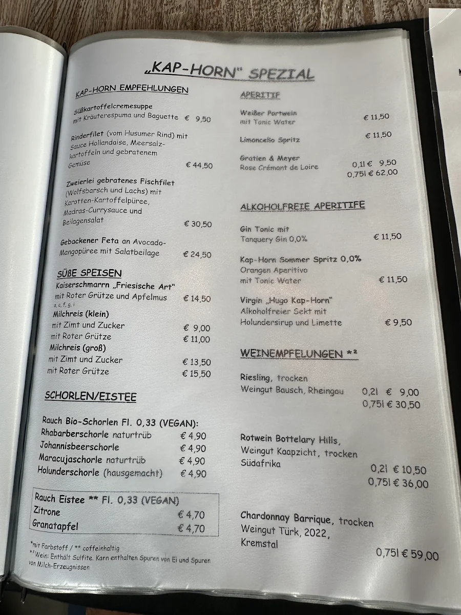 Speisekarte photo 2