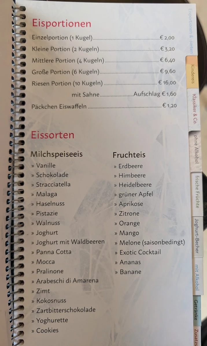 Speisekarte photo 1