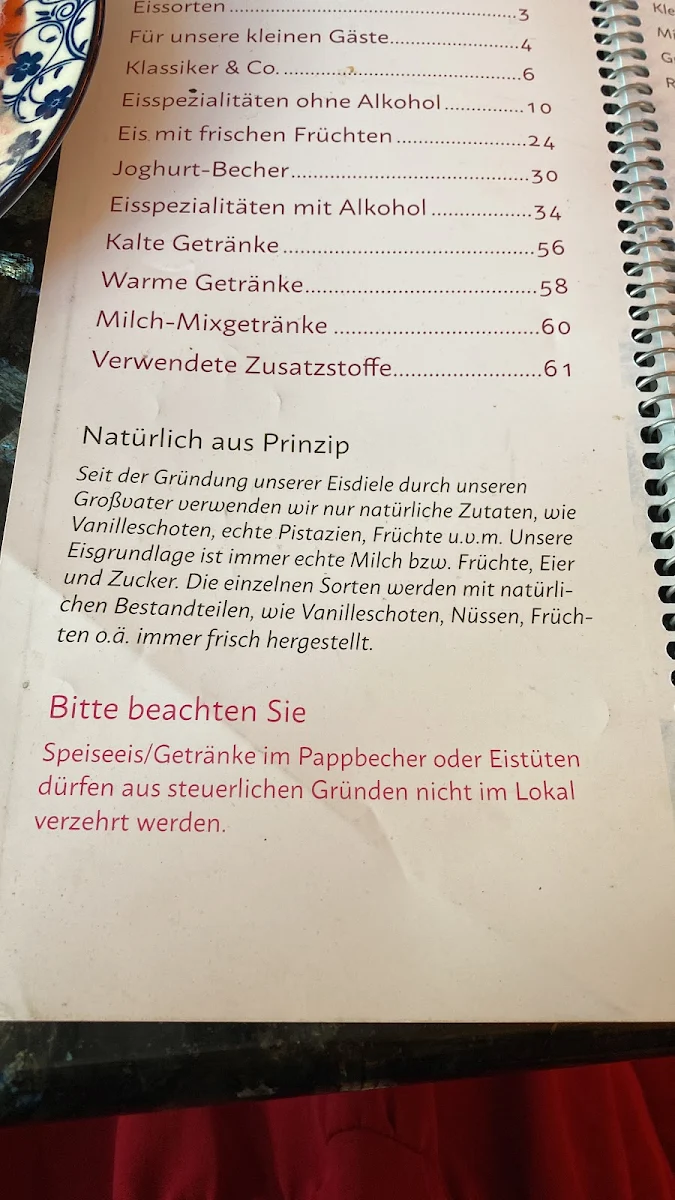 Speisekarte photo 2