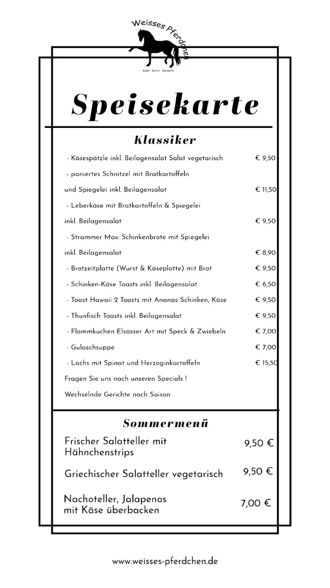 Speisekarte photo 1