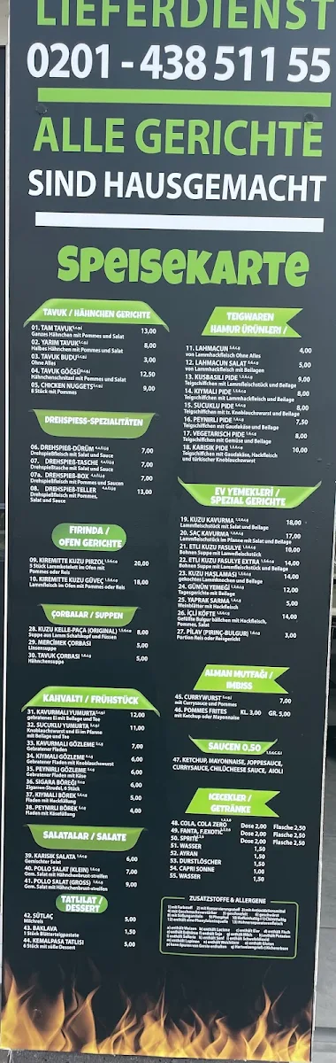 Speisekarte photo 2