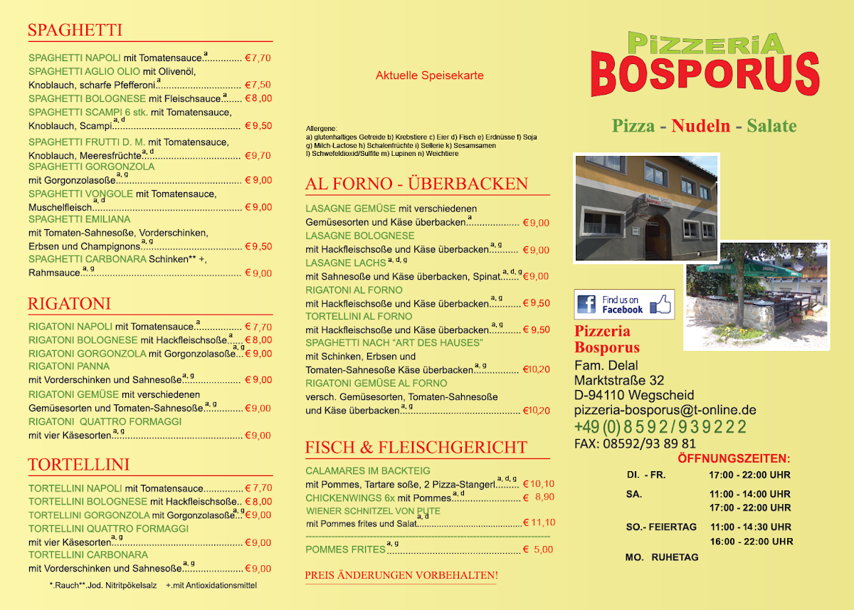 Speisekarte photo 2