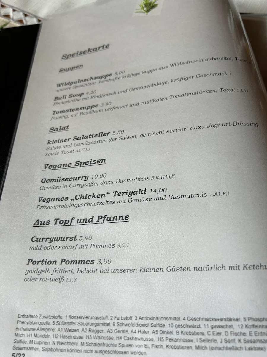Speisekarte photo 6