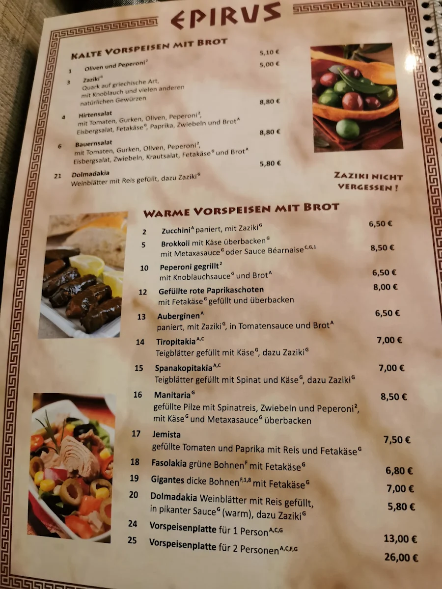 Speisekarte photo 8