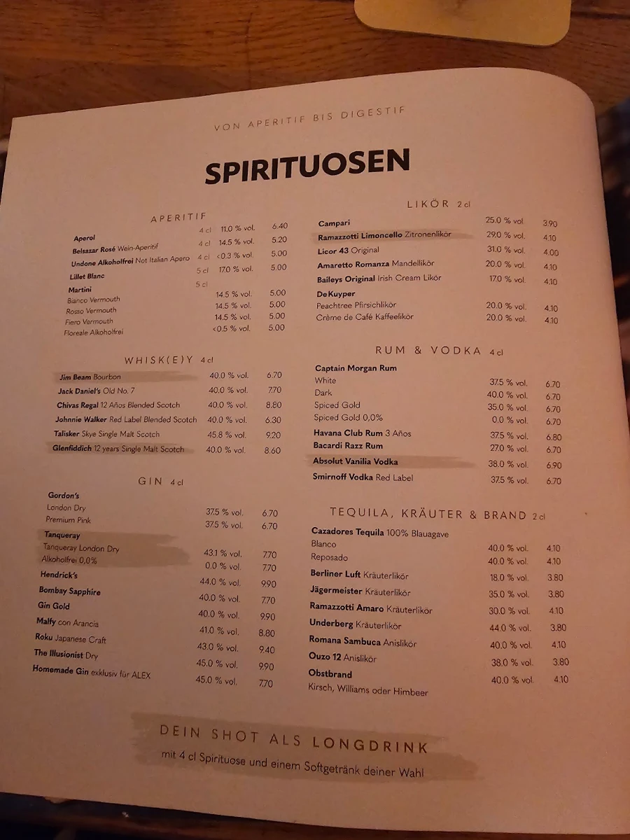 Speisekarte photo 2