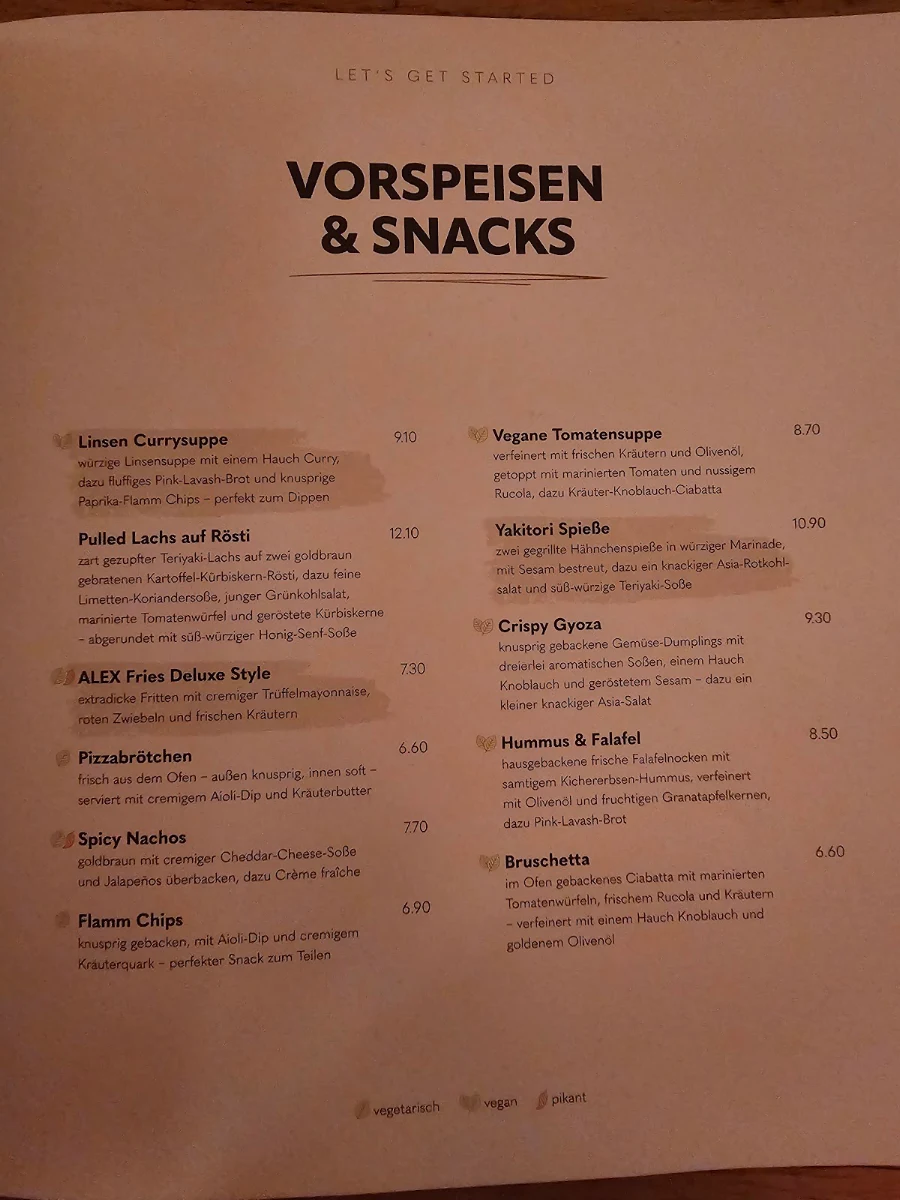 Speisekarte photo 4