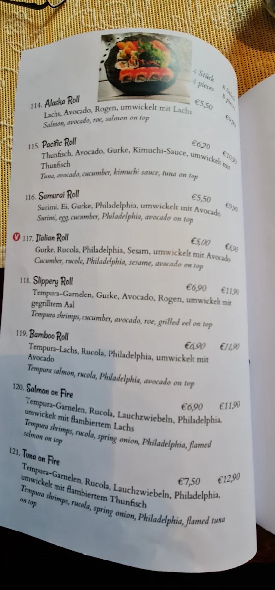 Speisekarte photo 9