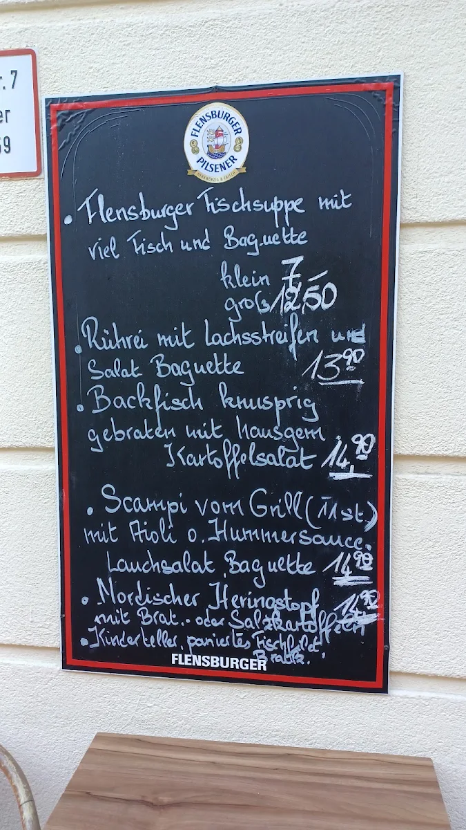 Speisekarte, Fisch Frank