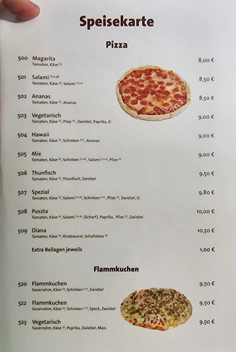 Speisekarte photo 1