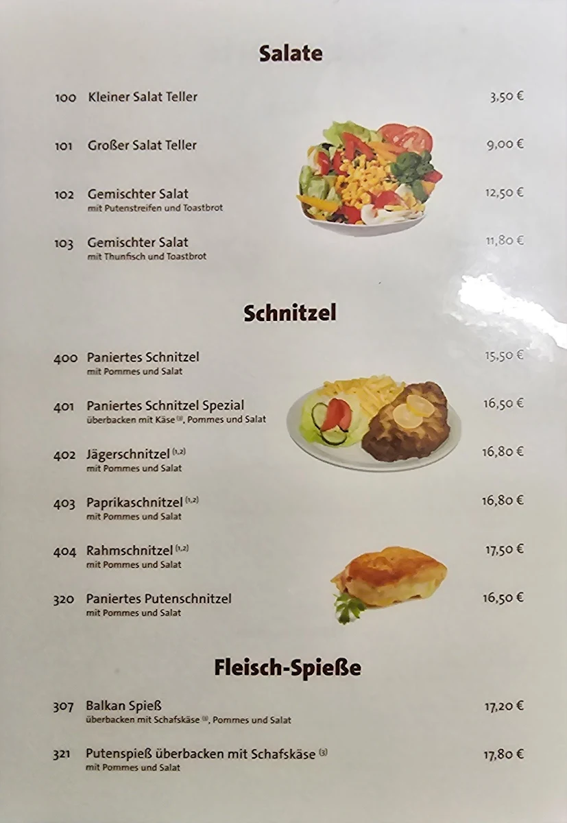 Speisekarte photo 2