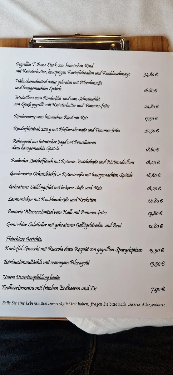 Speisekarte photo 6