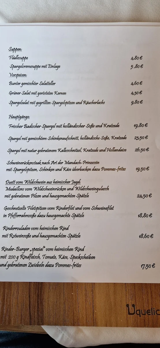 Speisekarte photo 8
