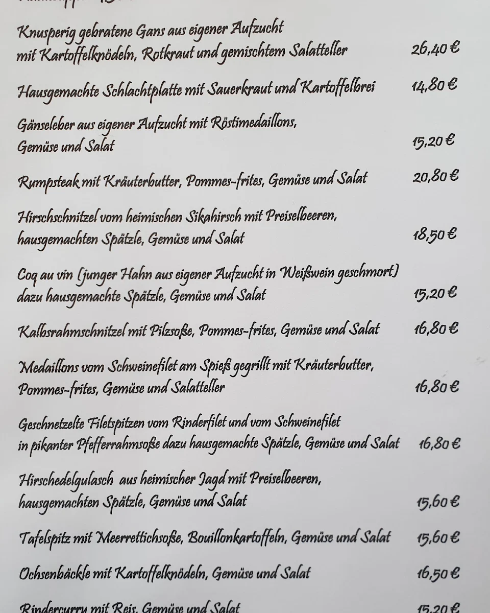 Speisekarte photo 9
