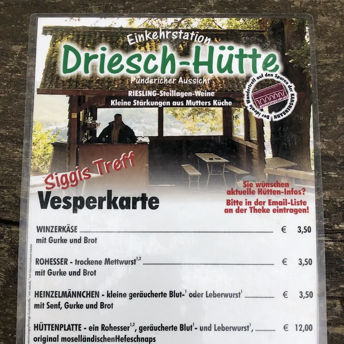 Speisekarte photo 6