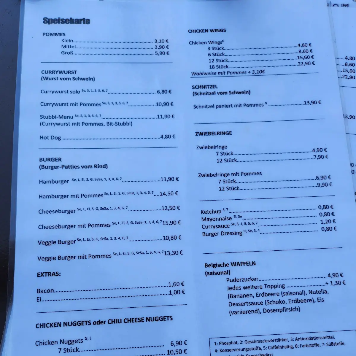 Speisekarte photo 1