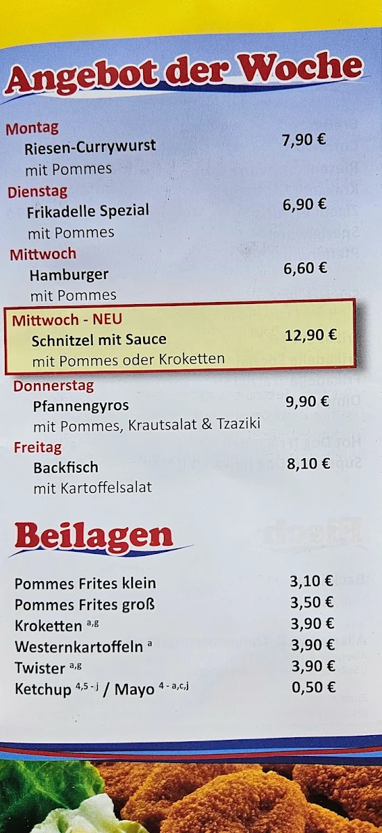 Speisekarte photo 3