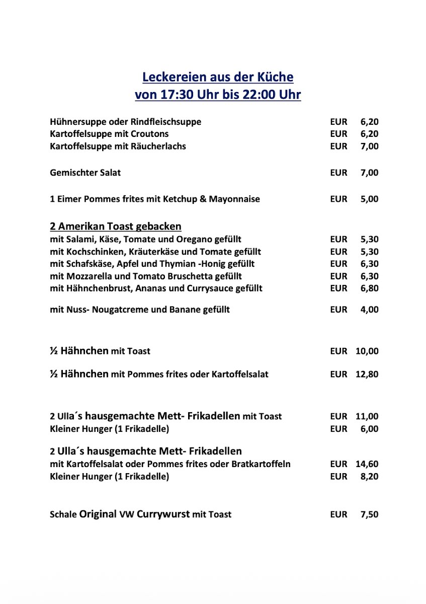 Speisekarte photo 1