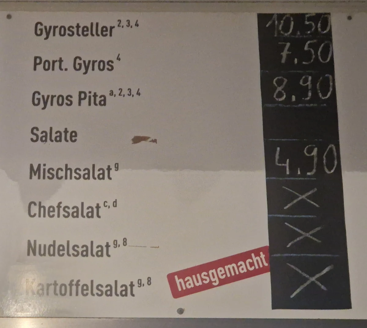 Speisekarte photo 8
