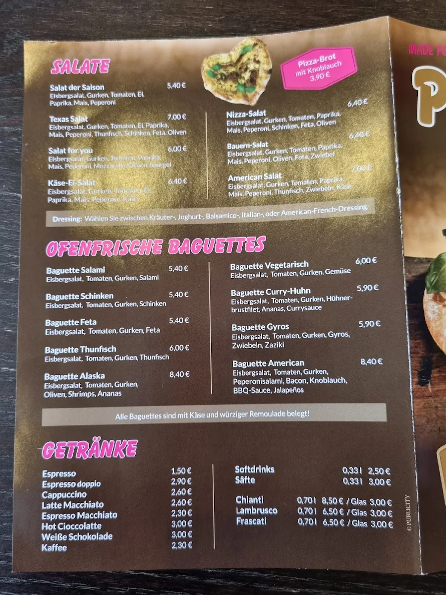 Speisekarte photo 5
