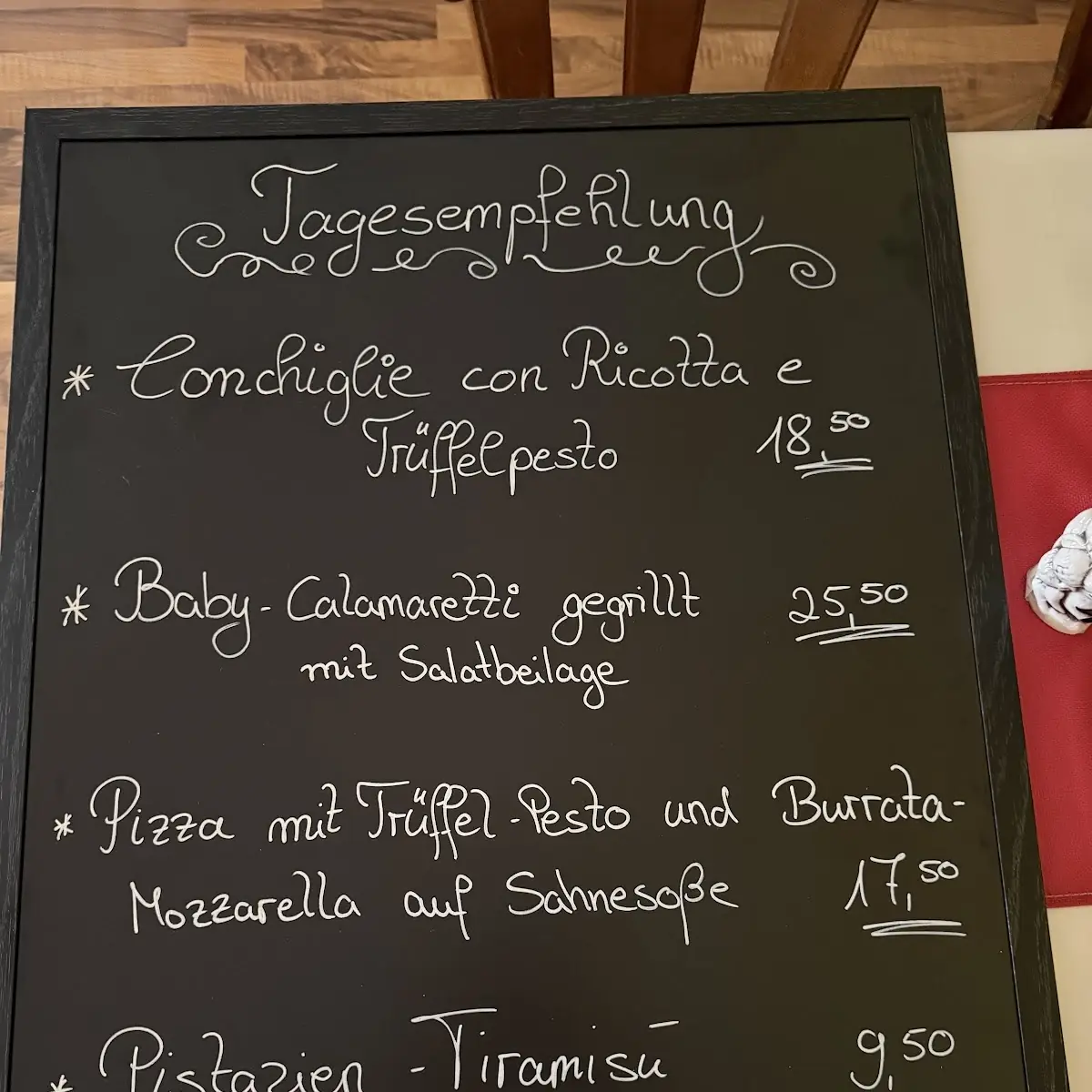 Speisekarte photo 2