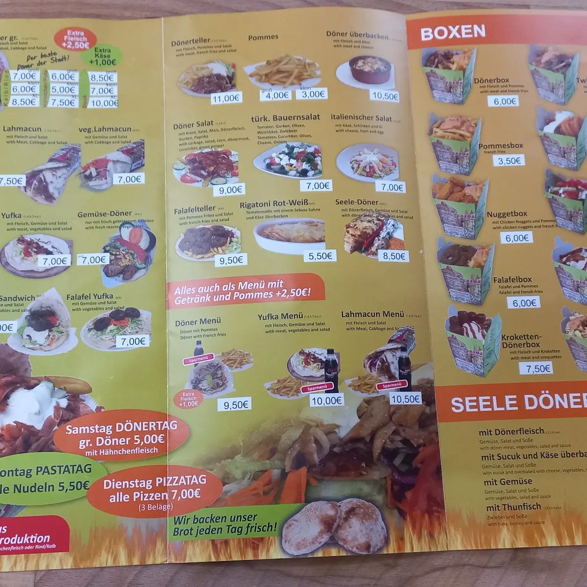 Speisekarte photo 1