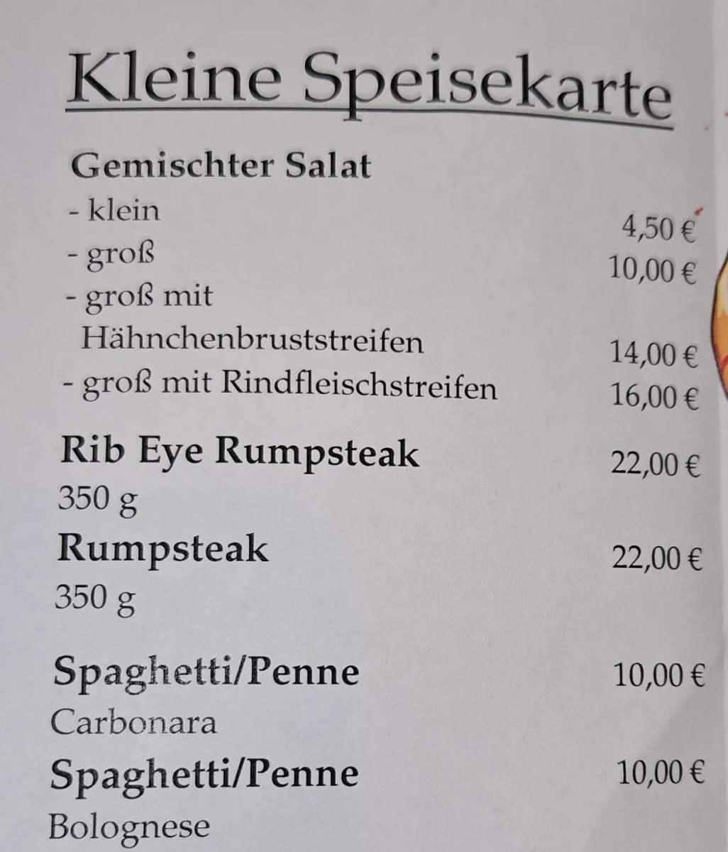 Speisekarte photo 3