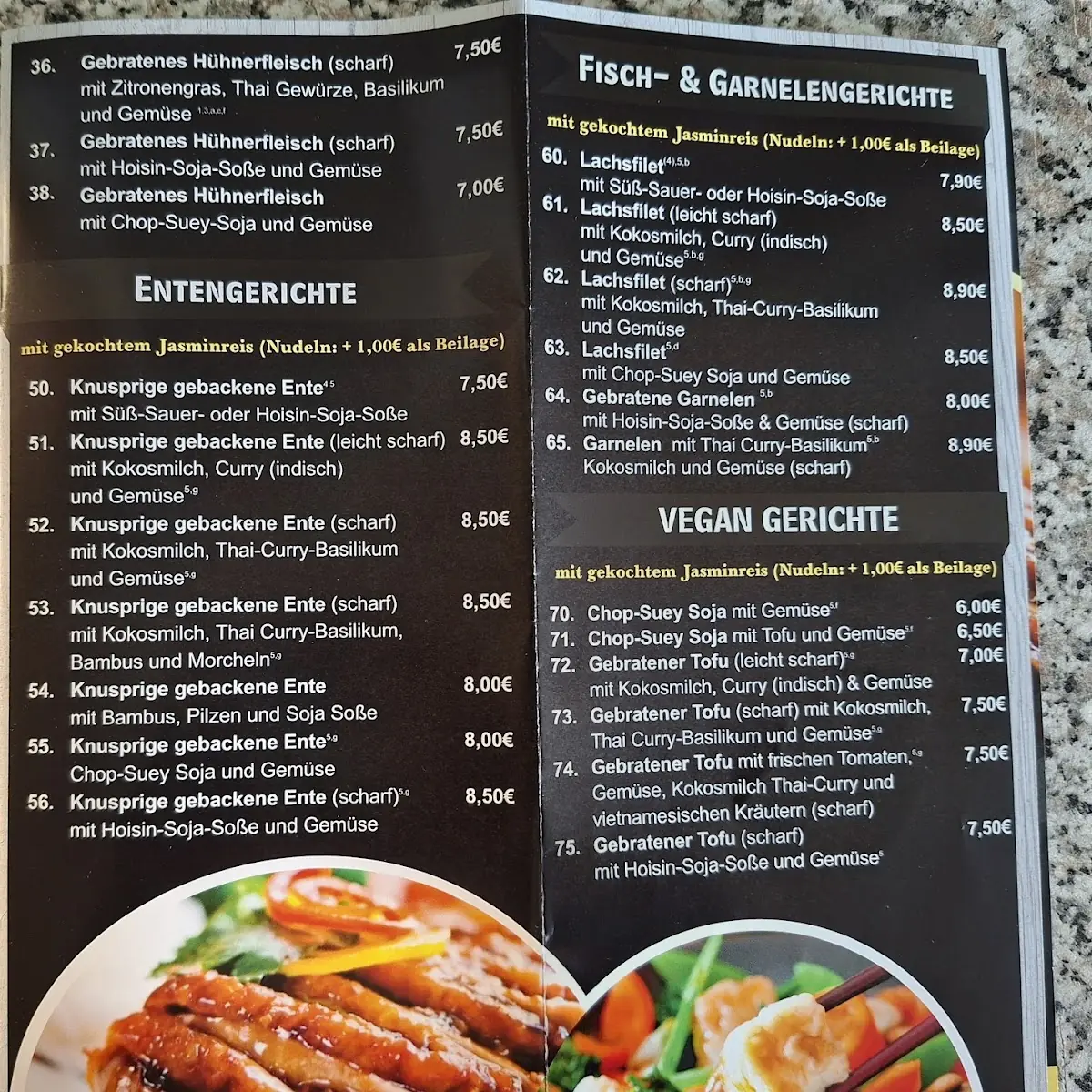 Speisekarte photo 2