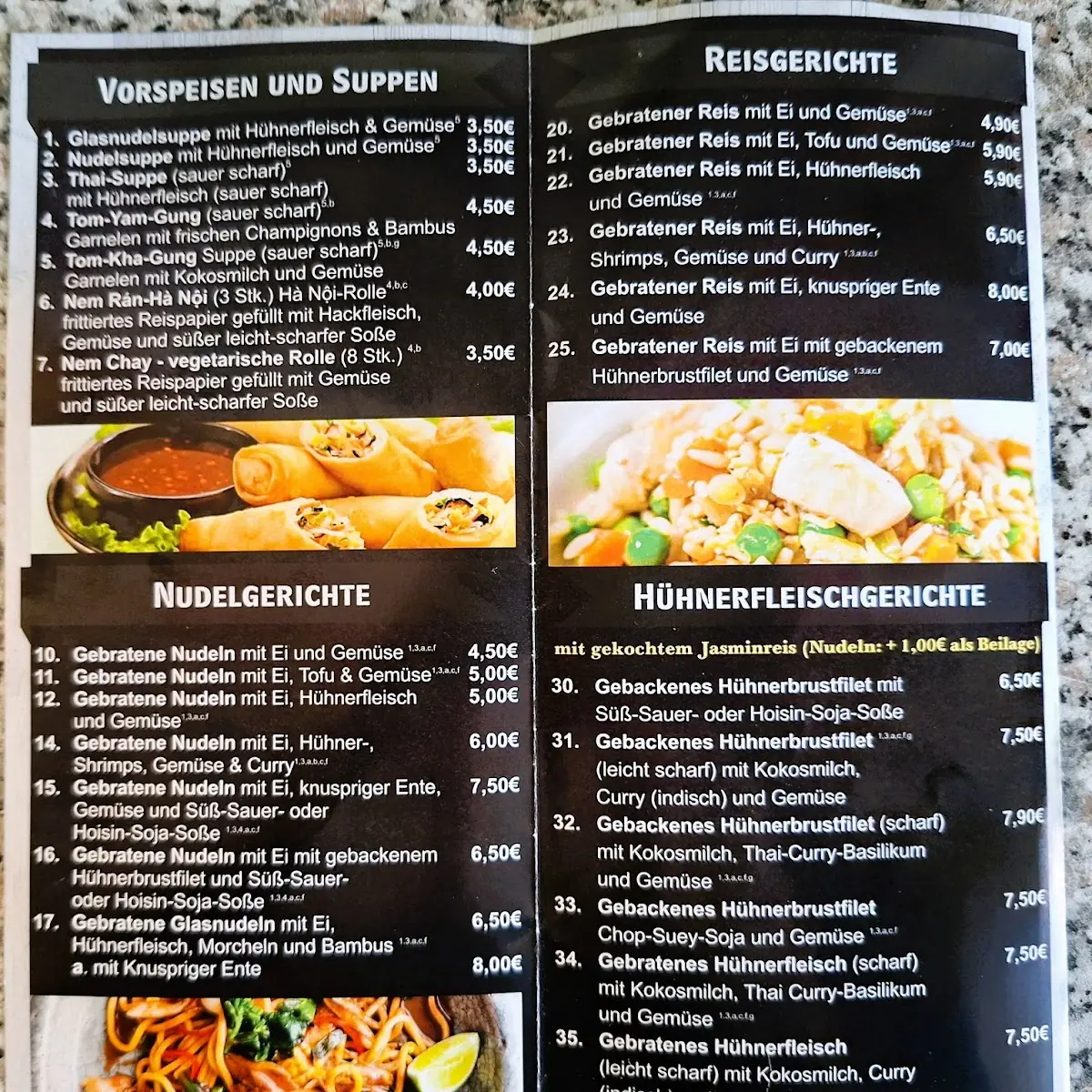 Speisekarte photo 3