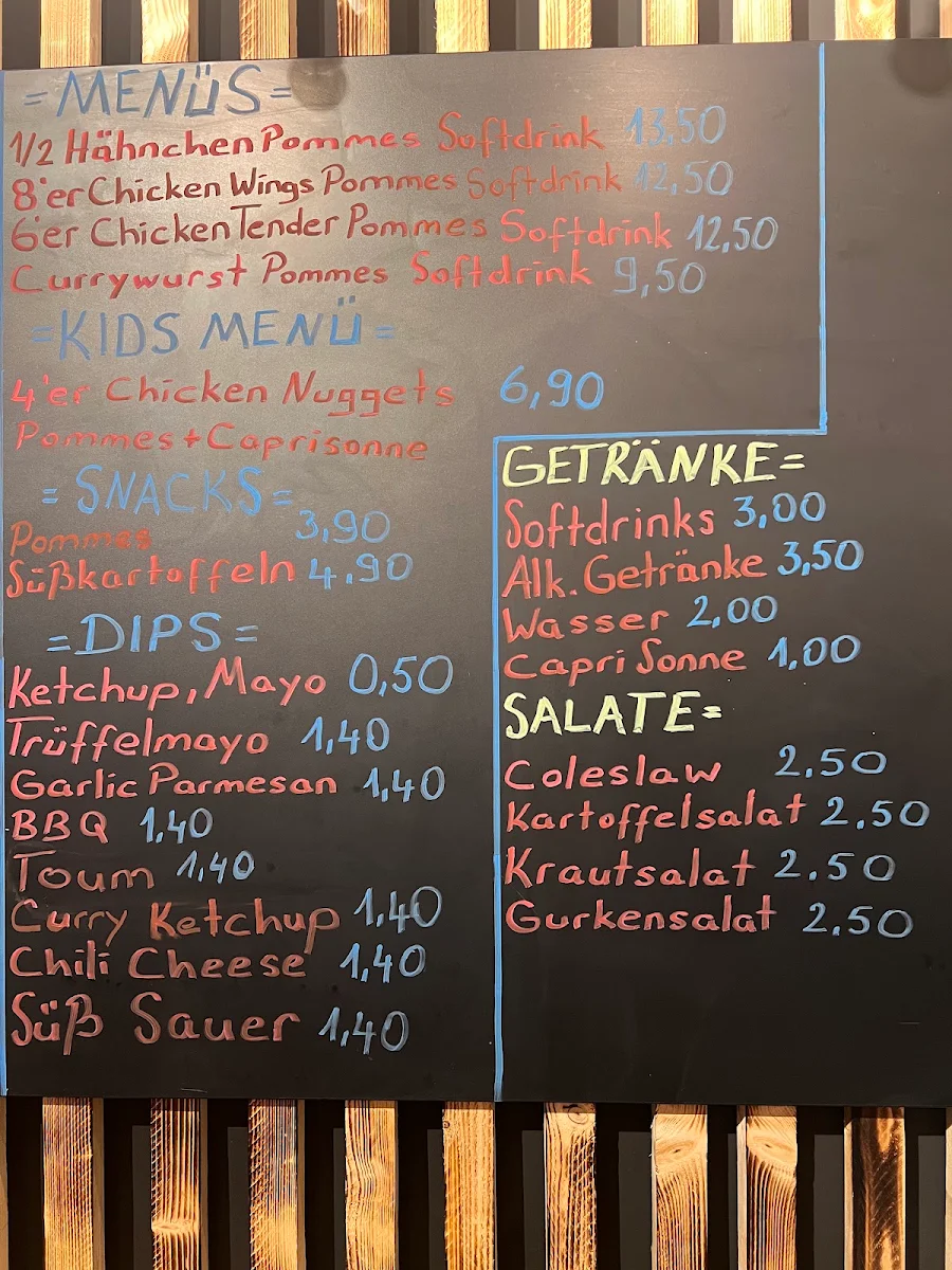 Speisekarte photo 2
