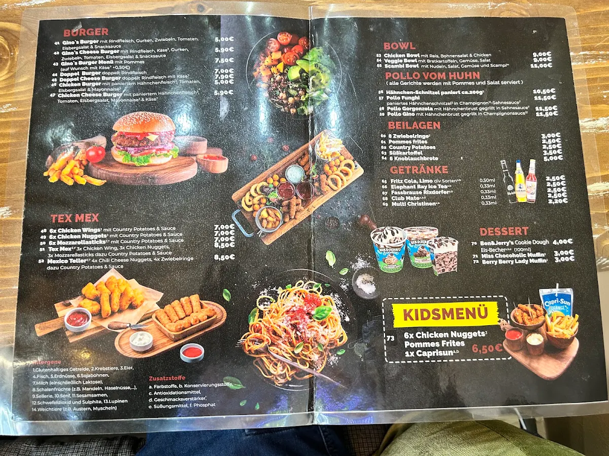 Speisekarte photo 2