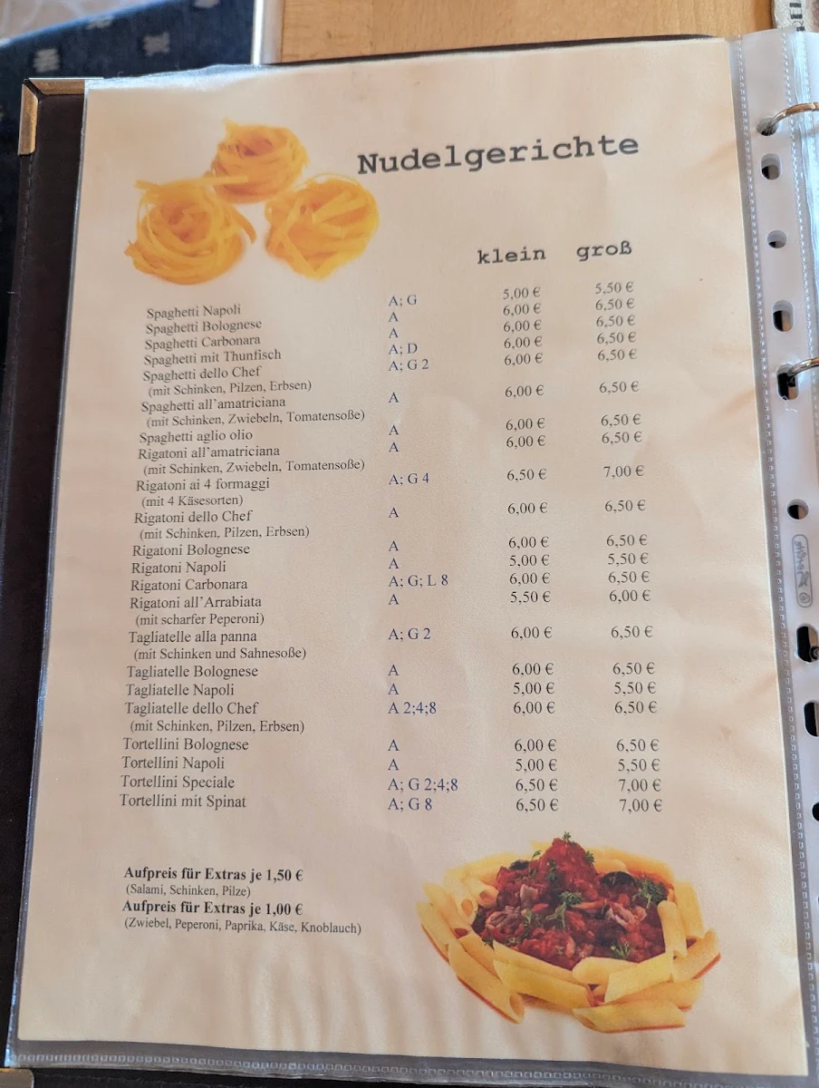 Speisekarte photo 2