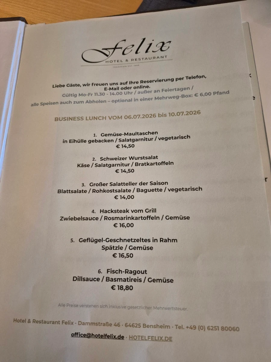 Speisekarte photo 4
